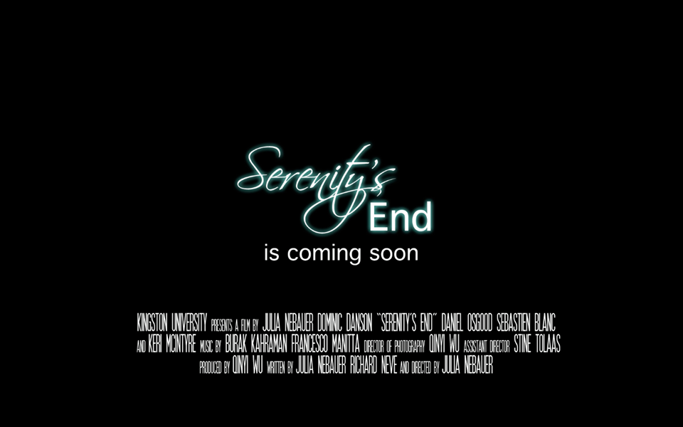 Serenity's End Coming Soon
